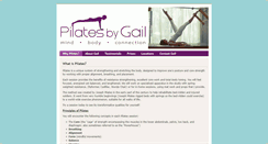 Desktop Screenshot of pilatesbygail.com